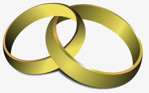 Free Interlocking Wedding Rings Clip Art with No