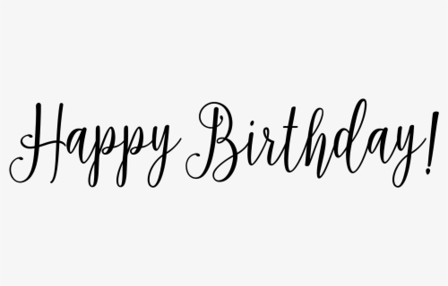 Happy Birthday Fonts Birthday Font Style Png- - Happy Birthday Fancy ...