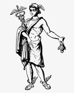 Mercury God Vector Clipart Free Clipart, Free Graphics, - Hermes The ...