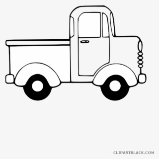 Free Semi Truck Black And White Clip Art With No Background Clipartkey