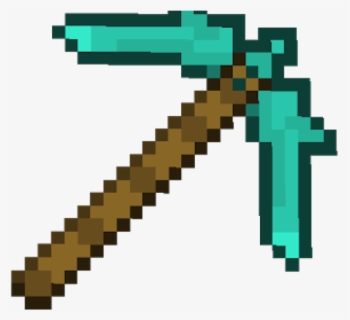 Axe Clipart Minecraft Diamond - Minecraft Wood Sword Texture , Free ...