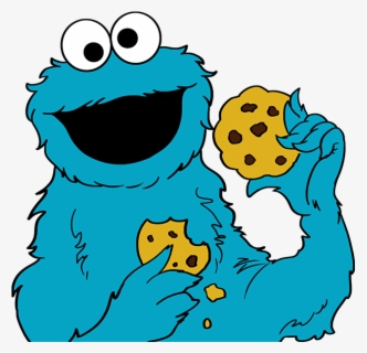 How To Draw Cookie Monster From Sesame Street - Cartoon Cookie Monster ...