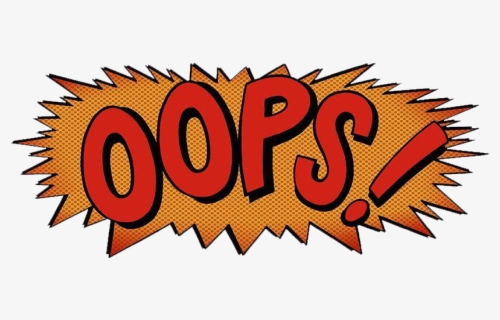 Free Oops Clip Art with No Background - ClipartKey