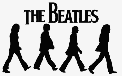 Abbey Road The Beatles Stencil Mural Wall Decal - Beatles Abbey Road ...