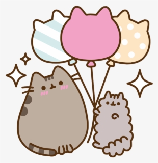 Cat Family Love Sticker By Pusheen Clipart , Png Download - Pusheen Pip ...