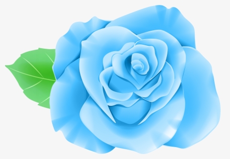 Transparent Blue Rose Clipart - Single Rose Flower Png , Free ...