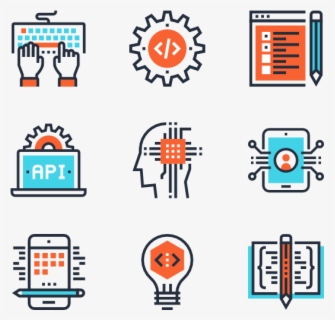 Clip Art Programming Icons Coding - Programming Icons , Free ...