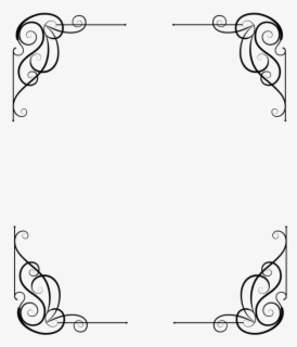 Line Border Design 18, Buy Clip Art - Border Deco , Free Transparent ...