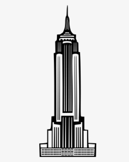 Drawing Empire State Building Free Transparent Clipart Clipartkey