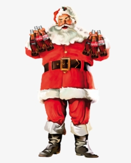 Coca Cola Santa Png , Free Transparent Clipart - ClipartKey