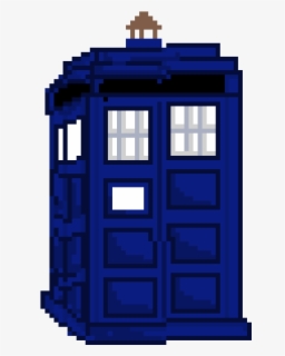 Tardis Pixel Art Png , Free Transparent Clipart - ClipartKey