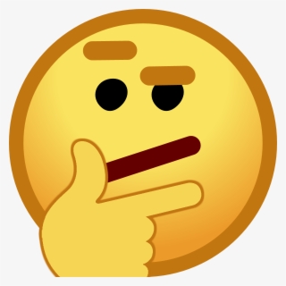 Rich Thinking Emoji - Thinking Emoji No Background , Free Transparent ...