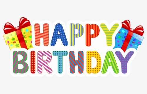 Free Happy Birthday For Him Clip Art with No Background - ClipartKey