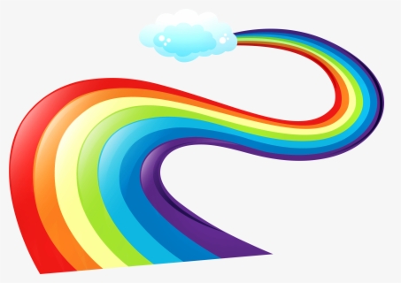 Rainbow With Every Color , Free Transparent Clipart - ClipartKey