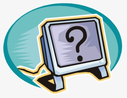 Computer With Question Mark , Free Transparent Clipart - ClipartKey