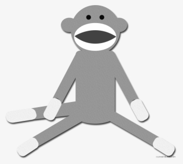 Free Monkey Black And White Clip Art With No Background Clipartkey