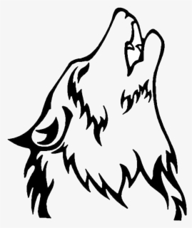 Wolf Free Howling Clipart Clip Art On Transparent Png - Easy Wolf Face ...