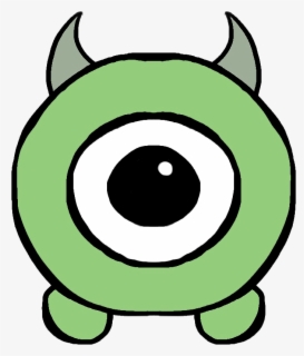 Transparent Mike Wazowski Clipart - Draw A Simple Cartoon Fox , Free ...