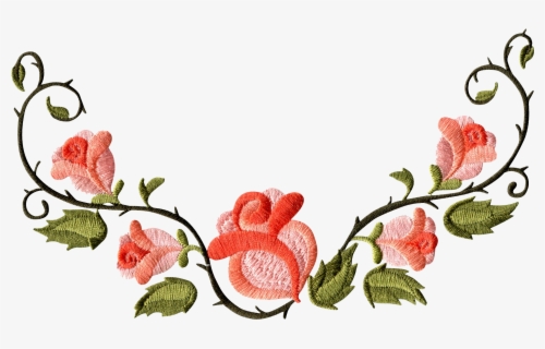 Embroidery Patterns , Png Download - Floral Design , Free Transparent ...