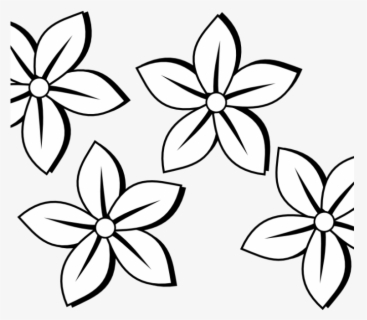 Daisy Clipart Flower Outline - 7 Petal Flower Template , Free ...