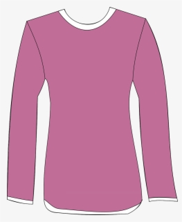 Shirt For Girl Clip Art - Long Sleeve Tops Clipart , Free Transparent ...