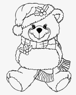 Mr Bean Teddy Bear Coloring Pages