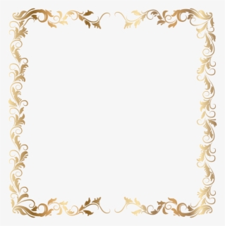 Gold Scroll Border Clipart , Free Transparent Clipart - ClipartKey