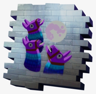 Llama Fortnite Svg Silhouette Cameo Cricut Design Fortnite Loot Llama Drawing Free Transparent Clipart Clipartkey