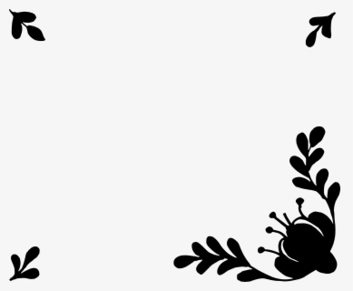 Simple Flower Frame Trasparent Simple Flower Frame Drawing , Free Transparent Clipart - ClipartKey