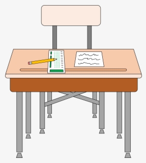 Free Student Desk Clip Art with No Background - ClipartKey