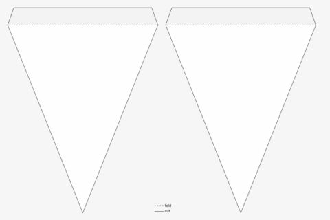 triangle flag template