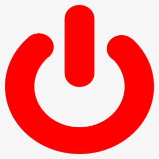 Power Clipart Vector - Power Off Icon Red , Free Transparent Clipart ...