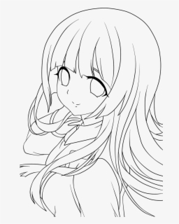 Dust Lineart Images - Anime Girl Lineart Png , Free Transparent Clipart ...