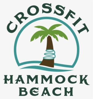 Transparent Beach Couple Clipart - Crossfit Hammock Beach Logo , Free ...