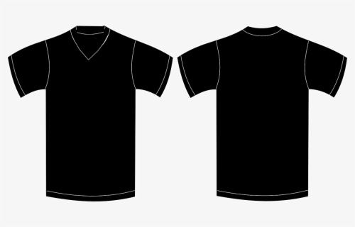 Transparent Basketball Jersey Clipart - Shirt Design Template Black ...