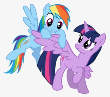 Rainbow Dash Pony Twilight Sparkle Mammal Vertebrate - Blue Pony My ...