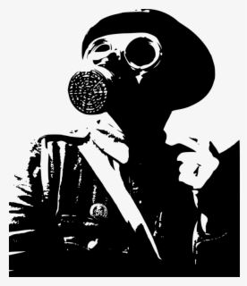 Human - Old War Gas Mask , Free Transparent Clipart - ClipartKey