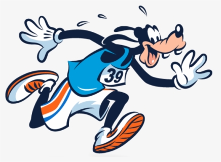 Countdown Cliparts Marathon - Running Goofy , Free Transparent Clipart ...