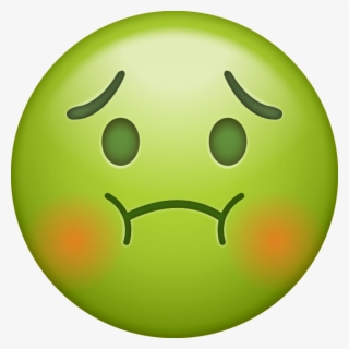 Sick Emoji - Illness Emoji , Free Transparent Clipart - ClipartKey