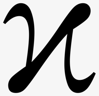 Kappa Symbol Math Greek Koppa Lc Curved - Kappa Greek Symbol , Free Transparent Clipart ...