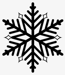 Free Snowflakes Black And White Clip Art With No Background Clipartkey