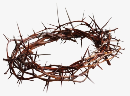 Transparent Jesus With Crown Of Thorns Clipart - Transparent Crown Icon ...