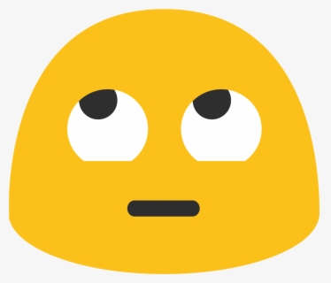 Download Face With Rolling Eyes Emoji - Eye Roll Emoji Png , Free ...