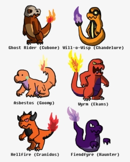 Pokemon Variations Ghostofdragonspast Some - Charmander Color ...