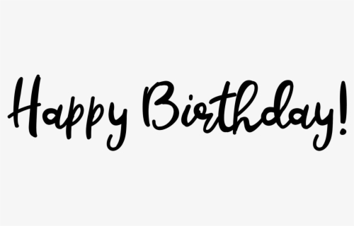 And White Png Transparent - Love Happy Birthday Png , Free Transparent ...