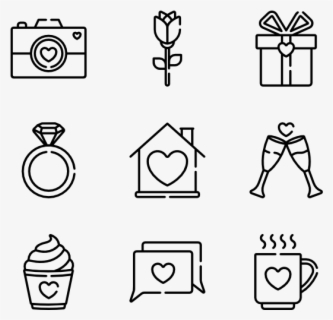 Valentine"s Day - Diseases Icon, Transparent Clipart