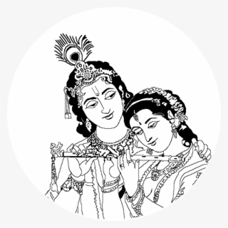 Free Krishna Black And White Clip Art With No Background Clipartkey