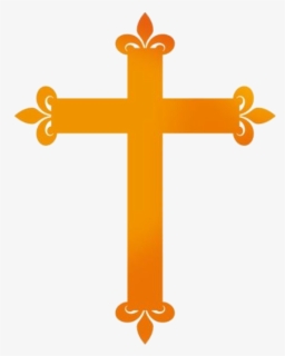 Transparent Catholic Cross Png - Cross Of Jesus Border , Free ...