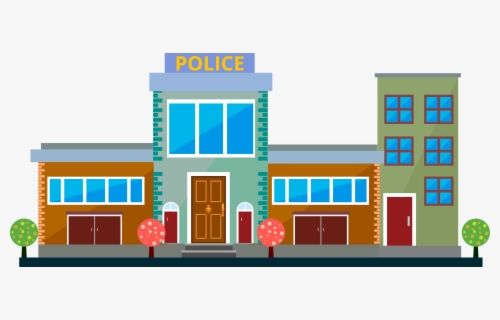 Police Officer Police Station Png Gambar Kantor Polisi Kartun Free Transparent Clipart Clipartkey