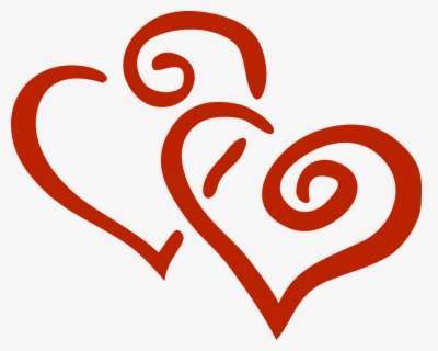 Free Double Heart Clip Art With No Background Clipartkey
